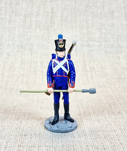 №82 - Французский канонир армейской пешей артиллерии, 1813 г.