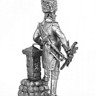 Миниатюра из олова 491 РТ Трубач первого карабинерного полка 1810 год, 54 мм, Ратник (491-РТ) (491-РТ)