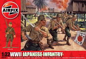 Солдатики из пластика А Японская пехота (1/32) Airfix - фото