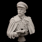 Бюст из смолы Генерал Красной Армии, 1:10 Medieval Forge Miniatures (A-051) (A-051)