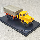 КрАЗ - 255Б с тентом желто-оранжевый, 1/72 (Q208-135) (Q208-135)