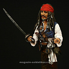 Сборная миниатюра из смолы Captain Jack Sparrow 1/10, Legion Miniatures