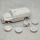 Автомобиль ГАЗ «Тигр» с пулемётом 1/56 3Д Корнукопия (552-040) (552-040)