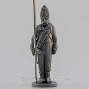 Сборная миниатюра из смолы Подпрапорщик Павловского полка, стоящий 28 мм, Аванпост - фото