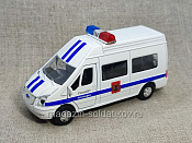 Ford Transit Полиция, Технопарк 1/43 - фото