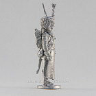 Сборная миниатюра из металла Сапер легкой пехоты, стоящий, Франция, 28 мм, Аванпост