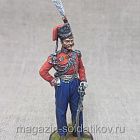 Миниатюра из олова Командир Лейб-гвардии казачего пока граф Орлов-Денисов, 54 мм, Студия Большой полк