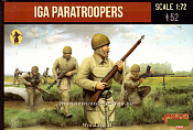 Солдатики из пластика Японская императорская армия. Десантники WWII (1/72) Strelets - фото