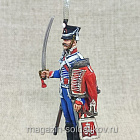 Миниатюра из олова Гусар 1812 г., 54 мм, Студия Большой полк (ИЛ2174.12.02.54) (ИЛ2174.12.02.54)