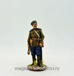 Старший сержант казачих частей РККА, 54 мм, Студия Большой полк (ИЛ0243.14.01.54) (ИЛ0243.14.01.54)