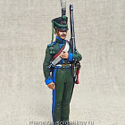 Миниатюра из олова Рядовой Арзамасского конно-егерского полка, Россия 1813, 54 мм, Студия Большой полк (ИЛ2179.12.02.54) (ИЛ2179.12.02.54)