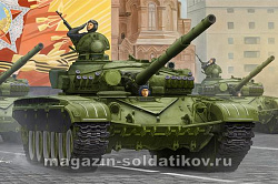 Сборная модель из пластика Russian T-72А Mod1983 MBT 1:35 Трумпетер (09547) (09547)