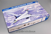 Сборная модель из пластика Самолет Ту - 160 1:72 Трумпетер - фото