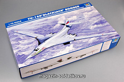Сборная модель из пластика Самолет Ту - 160 1:72 Трумпетер