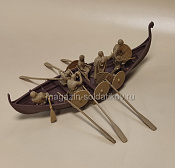 Солдатики из мягкого резиноподобного пластика Драккар, 1/32 TNSold - фото