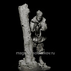 Сборная миниатюра из смолы Командир разведгруппы РККА, 75 мм, TRILOKA MINIATURES (TLK-75-026) (TLK-75-026)