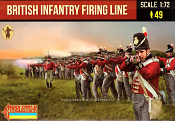 278 British Infantry Firing Line (1/72) Strelets