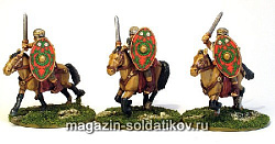 Сборные фигуры из пластика Римская наемная кавалерия (3) BLI Warlord (WG-IR-CAV-2) (WG-IR-CAV-2)
