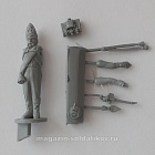 Сборная миниатюра из смолы Подпрапорщик Павловского полка, стоящий 28 мм, Аванпост