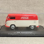 Volkswagen Transporter T1 1962 Coca-Cola красный/белый 1:43, MotorCity (Q307-138) (Q307-138)