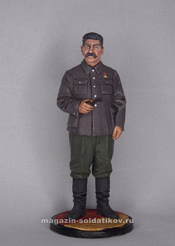 Миниатюра в росписи И.В. Сталин, 1939-43 гг. СССР, 1:32, Сибирский партизан (СП030) (СП030)