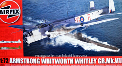 Сборная модель из пластика А Самолет A.W. Whitley Mk.VII(1/72) Airfix (9009) (9009)