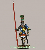 Миниатюра в росписи Сэр Эдмунд де Форп , 54 мм - фото