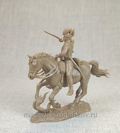 Солдатики из пластика Британский легкий драгун №3 (1:32) Plastic Platoon - фото