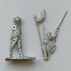 Сборная миниатюра из металла Мушкетёр, стоящий, 28 мм, Аванпост