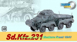 Масштабная модель в сборе и окраске Д Бронемашина Sd.Kfz.231 Eastern Front 1941 (1/72) Dragon (60599) (60599)