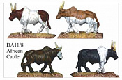 DA 118 Африканские буйволы, 28 mm Foundry