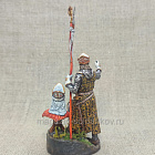 Епископ-рыцарь, XIII век, 54 мм, Студия Большой полк