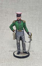 Миниатюра в росписи Генерал Ермолов, 54 мм, Студия Большой полк - фото