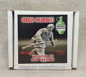 Сборная миниатюра из смолы Немецкий солдат - 1 Grenade Miniatures 1/35 - фото