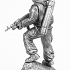 Миниатюра из олова 745 РТ Спецназовец, Чечня, 54 мм, Ратник