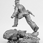 Миниатюра из олова РТ Офицер (моряк), 54 мм, Ратник