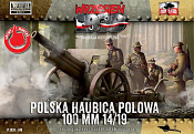 049 Polish haubica (howitzer) polowa 100 mm wz.1914/19, 1:72, First to Fight