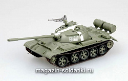 Масштабная модель в сборе и окраске Танк Т-54 в Праге 1968 г. 1:72 Easy Model