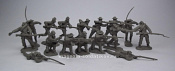 Солдатики из пластика Confederates (gray), 1:32 ClassicToySoldiers - фото