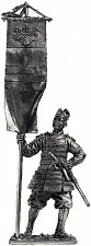 Миниатюра из металла 143. Самурай со знаменем, XVI в. EK Castings - фото