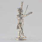Сборная миниатюра из металла Офицер линейной пехоты, идущий, Франция, 28 мм, Аванпост