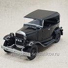 ГАЗ-А 1932—1936 гг.; чёрный, Автолегенды СССР №038 (АС038) (АС038)