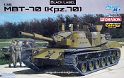 Сборная модель из пластика Д ТАНК MBT-70 (Kpz.70) (1/35) Dragon - фото