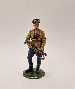Офицер противотанковой артиллерии, 1943-45 гг, СССР, 54 мм, Студия Большой полк (БП0534.14.01.54) (БП0534.14.01.54)