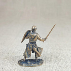 Миниатюра из бронзы 1187 206 Рыцарь госпитальер с мечом (конверсия), 40 мм, Седьмая миниатюра