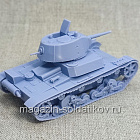 Советский легкий танк Т-26 образца 1938 г. 1/56 3Д Корнукопия (552-029) (552-029)
