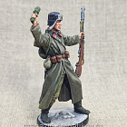 Миниатюра из олова Боец РККА 1941-42 гг., 54 мм, Студия Большой полк (ИЛ2163.14.01.54) (ИЛ2163.14.01.54)
