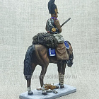 Миниатюра из олова Русский кирасир Глуховского полка 1812-15 гг, Ро, 54 мм, Студия Большой полк (ИЛ1162.12.02.54) (ИЛ1162.12.02.54)