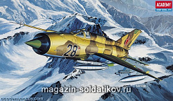 Сборная модель из пластика Самолет МиГ-21МФ 1:48 Академия