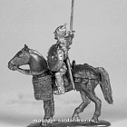 Сборная фигура из металла Тяжеловооруженный русский дружинник с мечом XIII в., 28 мм, Figures from Leon (L003) (L003)